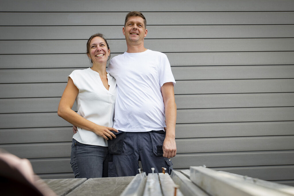 Het team van Lastamar — Benjamien en Kelly